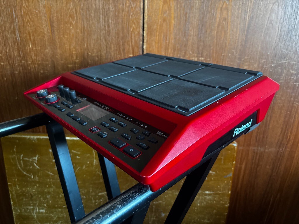 Roland SPD-SX Special Edition Sampling Percussion Pad Sparkling Red Finish