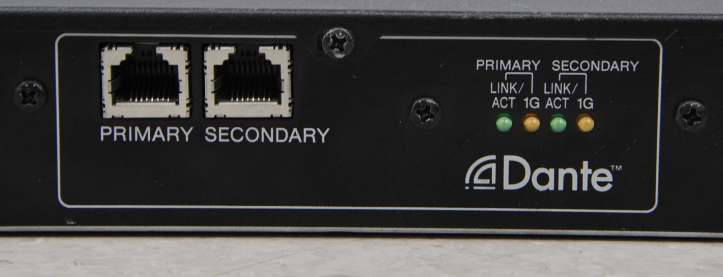 Yamaha Ri8-D 8-Channel Dante Remote Input Rack