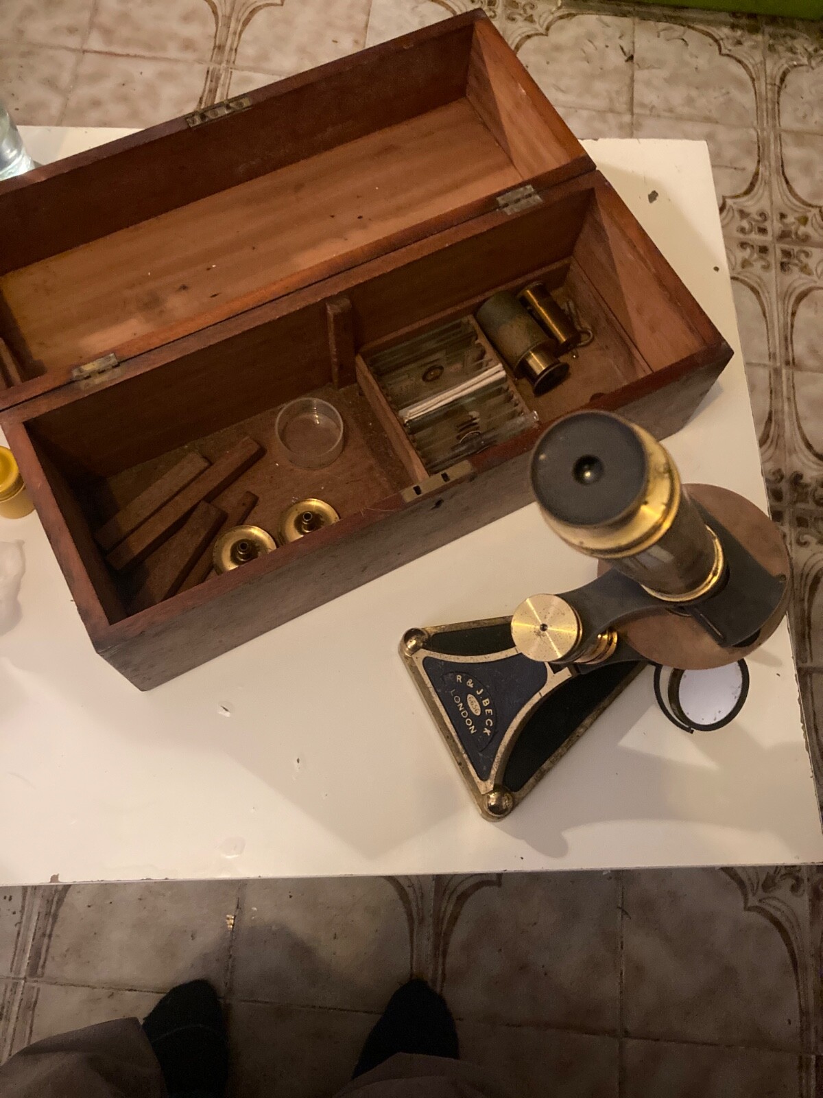 R & J.Beck microscope 1870