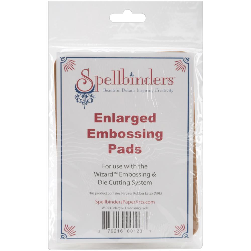 New Spellbinders Wizard Enlarged Embossing Pads 2 pack  5 x 7"