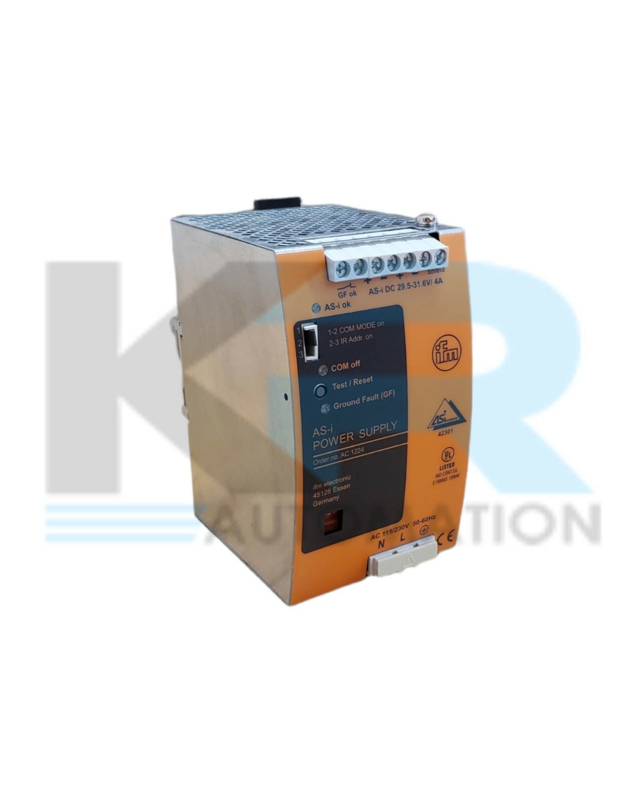 NEW iFM AC1224 Power Supply 115/230V 1.3A 50/60Hz
