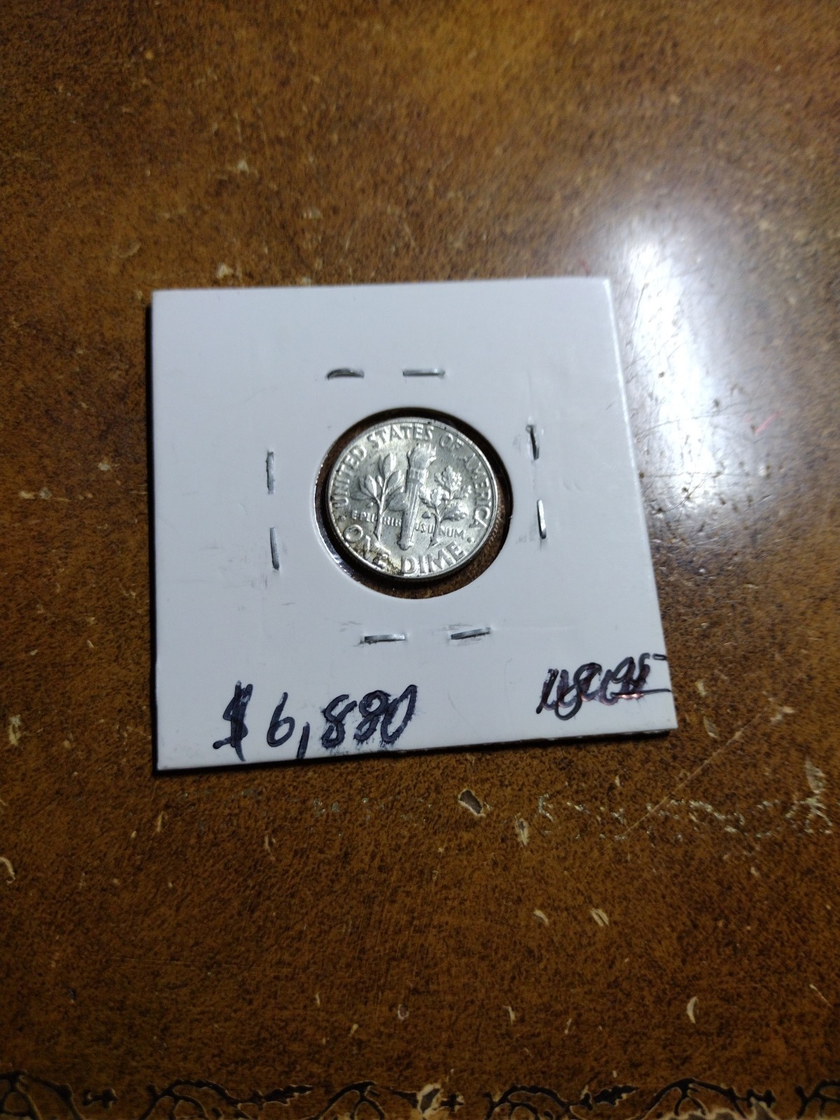 1956 No Mint Mark Collectable Dime