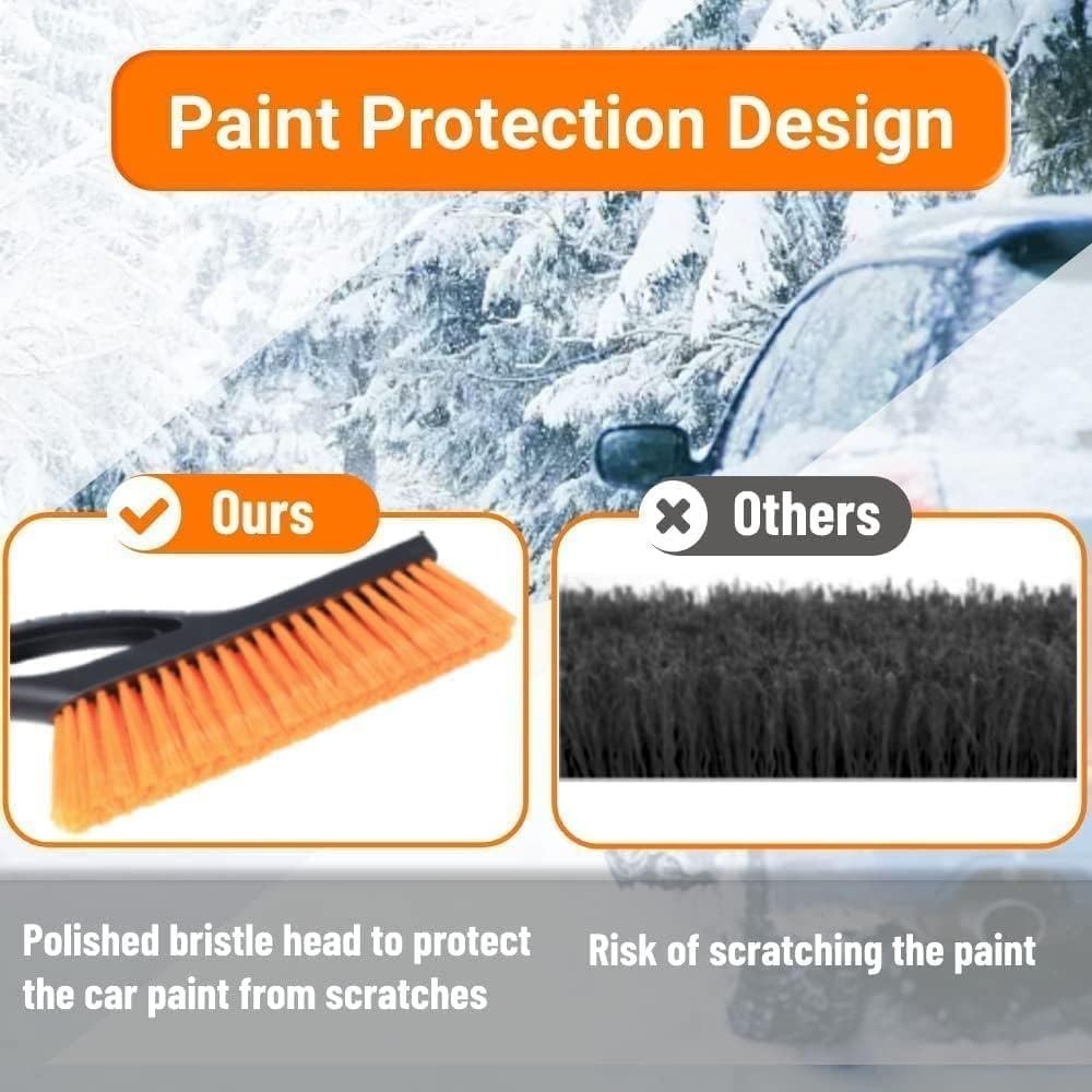 27 Inch, Ice Scrapers for Car Windshield, Detachable Snow Removal Tool with E...