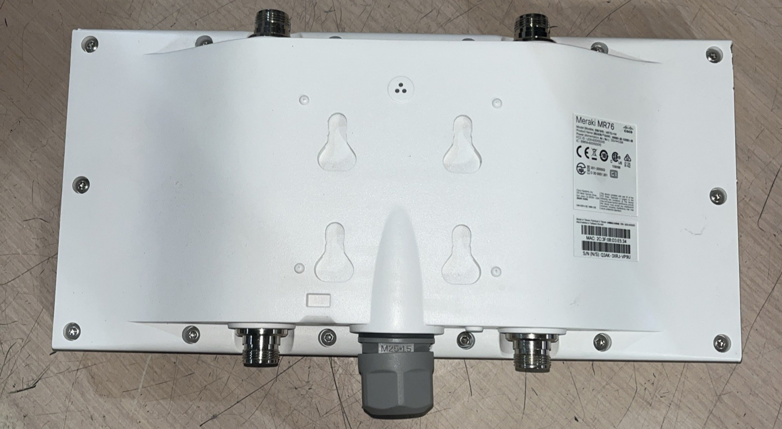 CISCO MERAKI MR76 WIRELESS DUAL-BAND ACCESS POINT