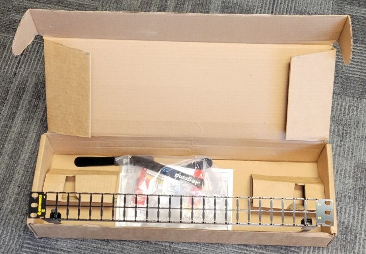 LEGRAND - ORTRONICS #PHDHJU48 Unloaded 48 Port Patch Panel Clarity Jacks