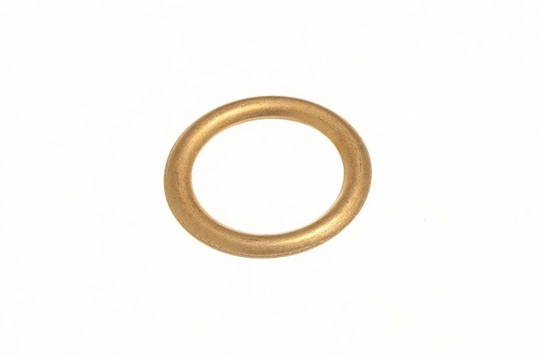 20 X Hollow Brass Curtain Uphostery Rings 13mm Od 9mm Id - NEW Onestopdiy