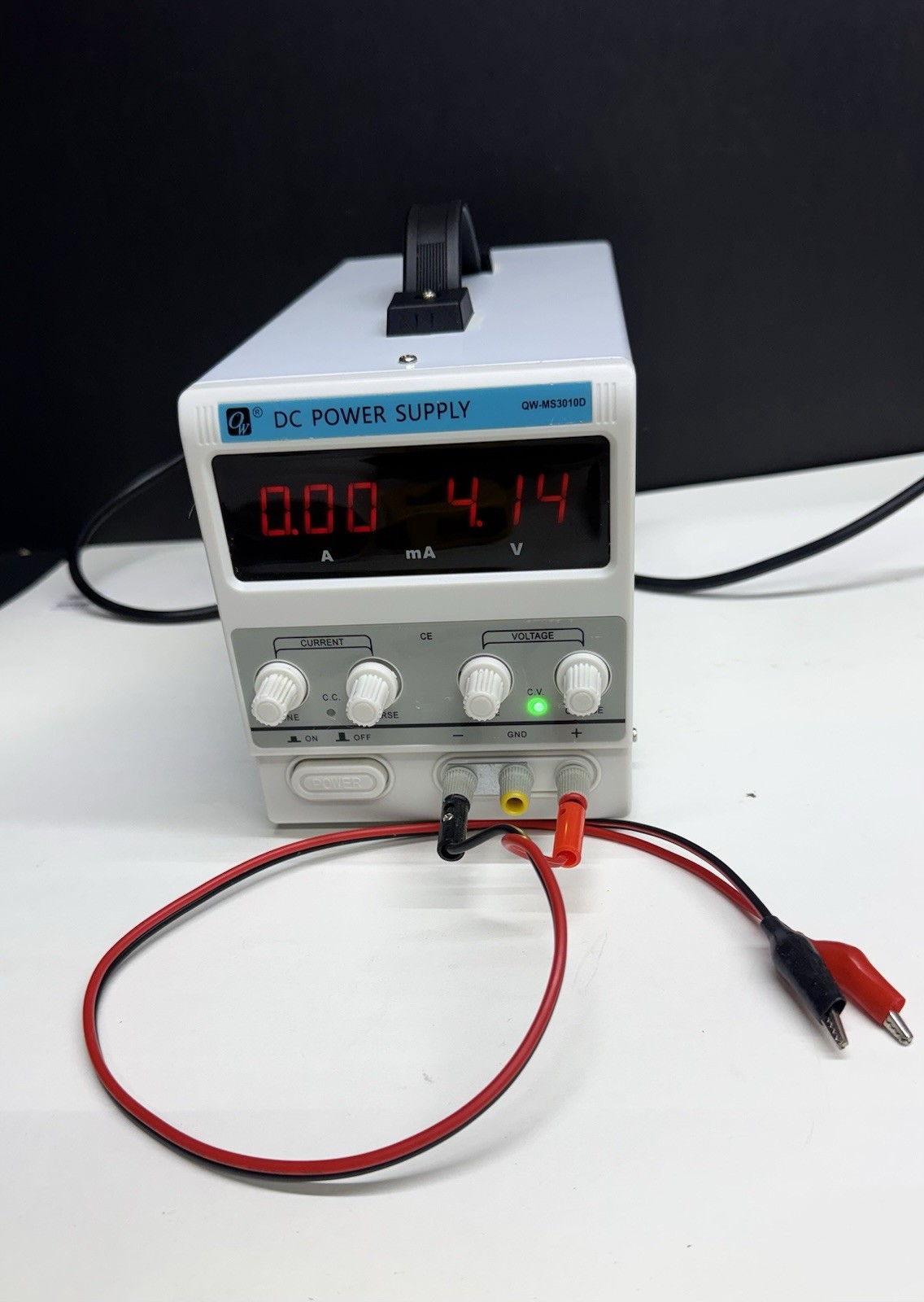 Digital Adjustable DC Power Supply Stabilizer Model QW-MS3010D ** Tested Works