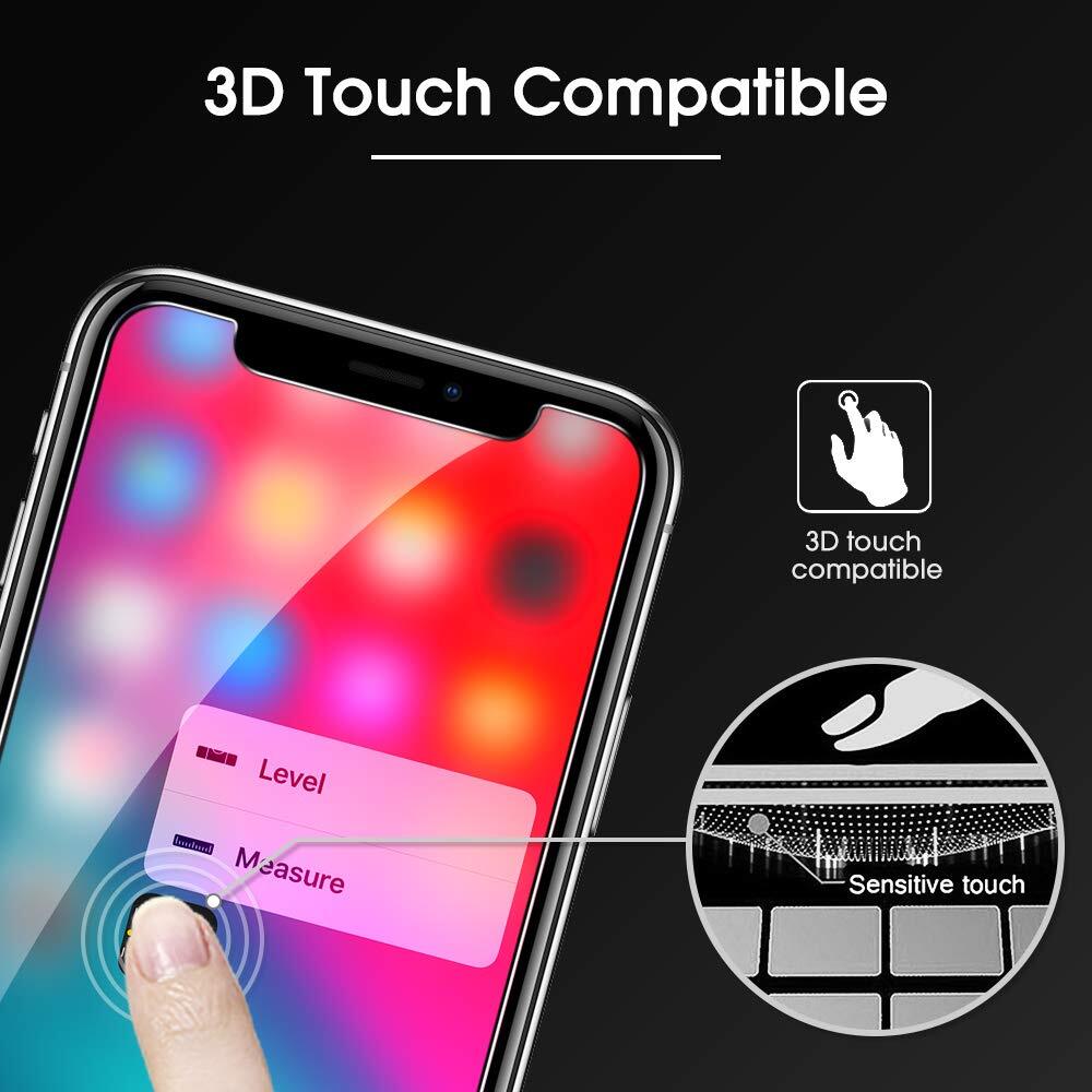 3-Pack For iPhone 14 13 12 11 Pro 7 8 Plus Max Tempered Glass Screen Protector