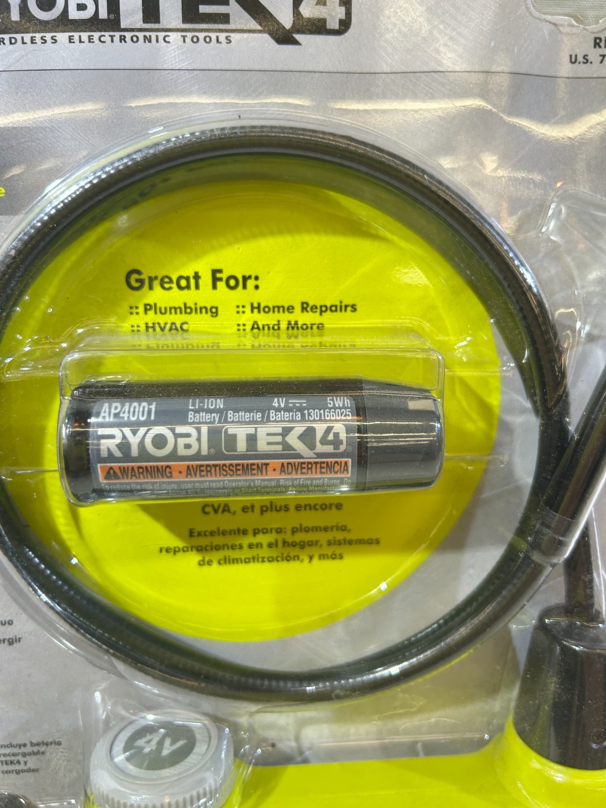 Ryobi Tek4 Digital Inspection Scope Camera RP4206 NEW & Sealed!