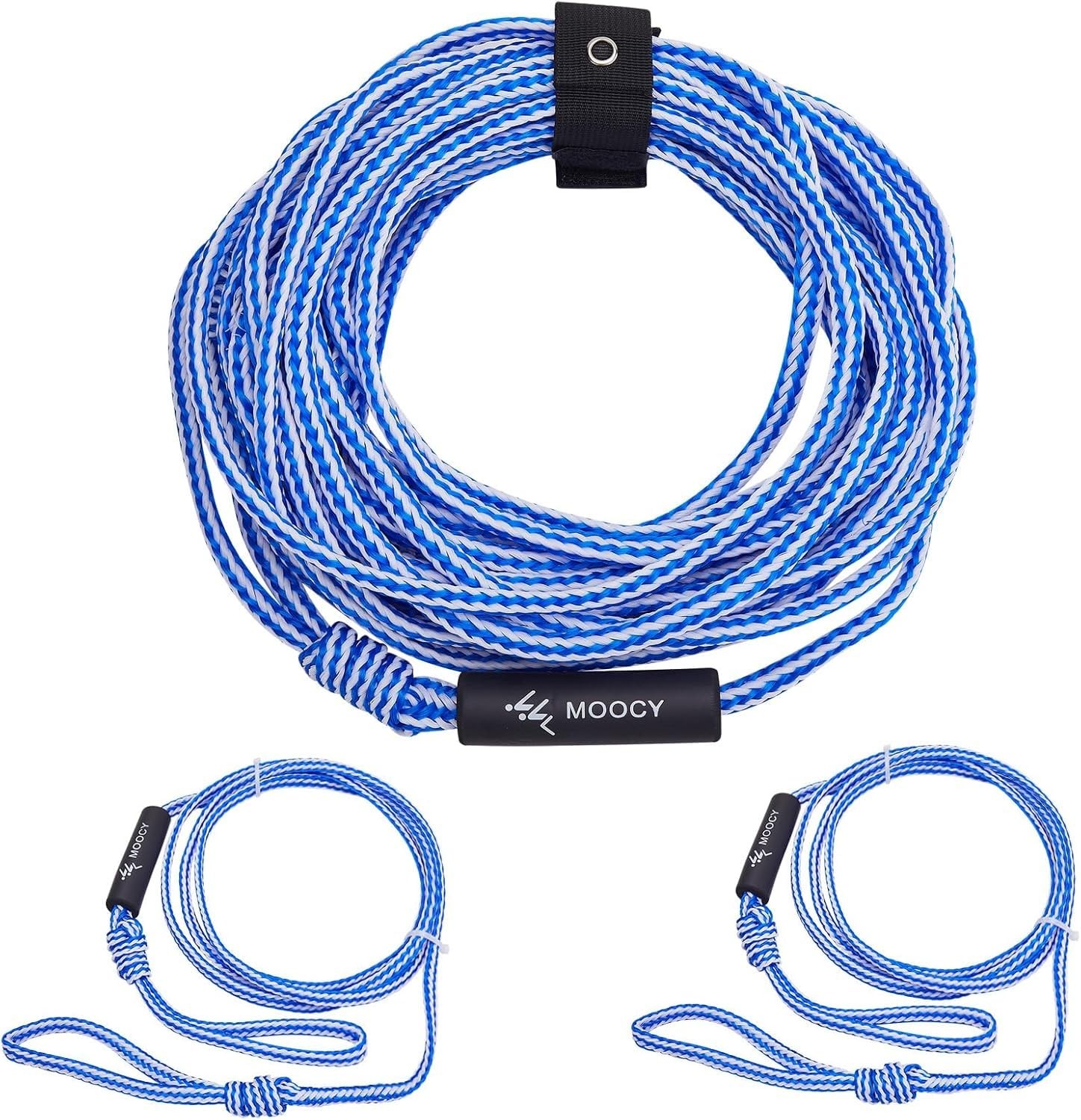 Adjustable Boat Tow Rope Fits 13 Person Inflatable Tubes 3K 60 Feet
