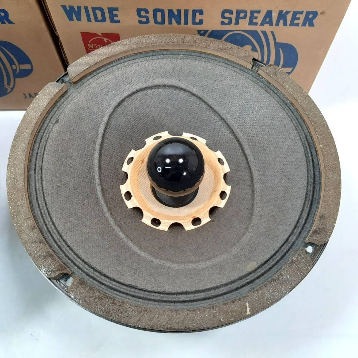National EAS-20PW09 20cm Full-Range Speaker Pair with Box Working & Tested JP