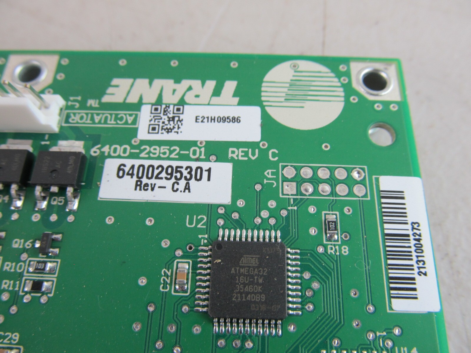 Trane Control Board 6400-2952-01 Rev C.A