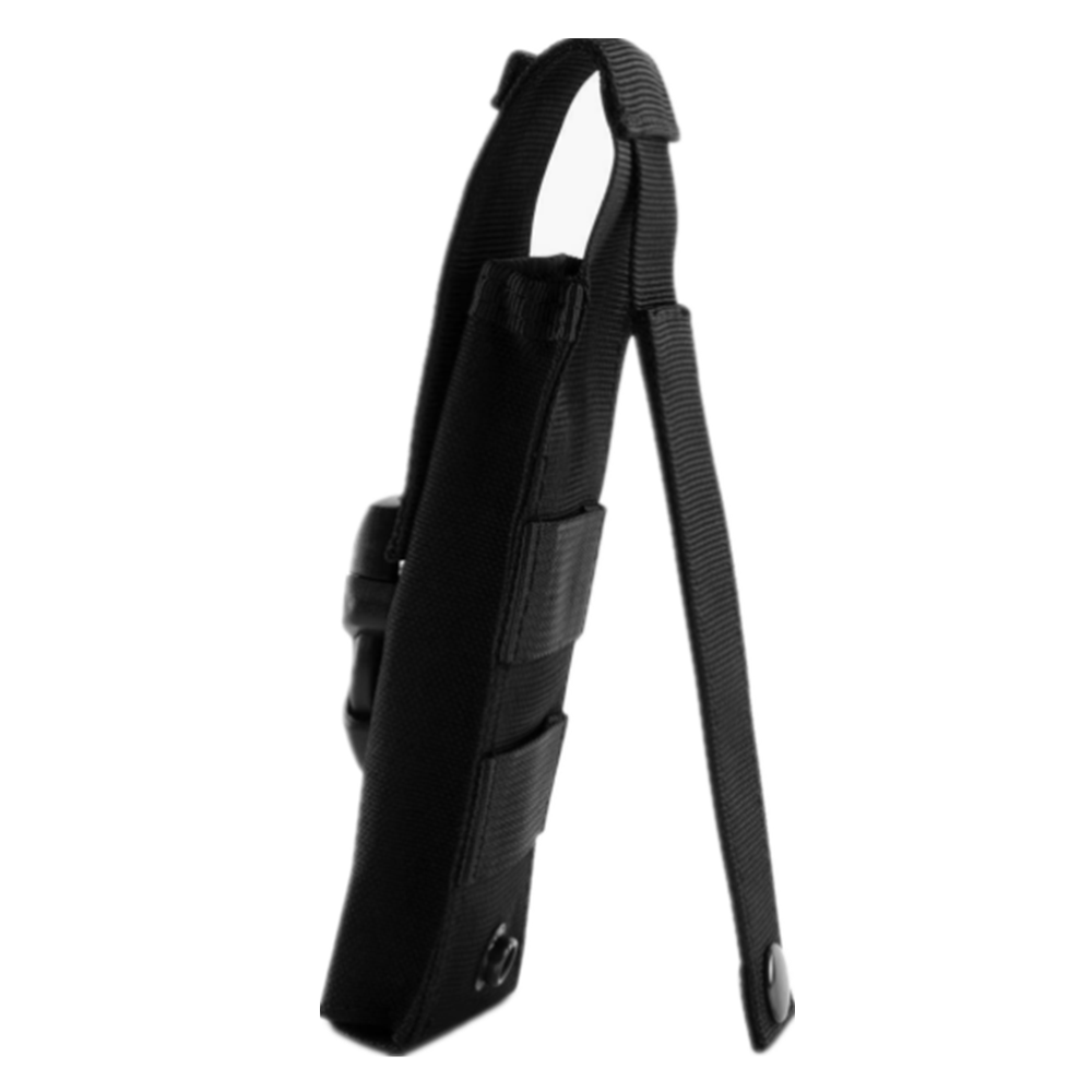 Tactical Molle Flashlight Pouch LED Torch Holster Pack EDC Tool Bag Accessories
