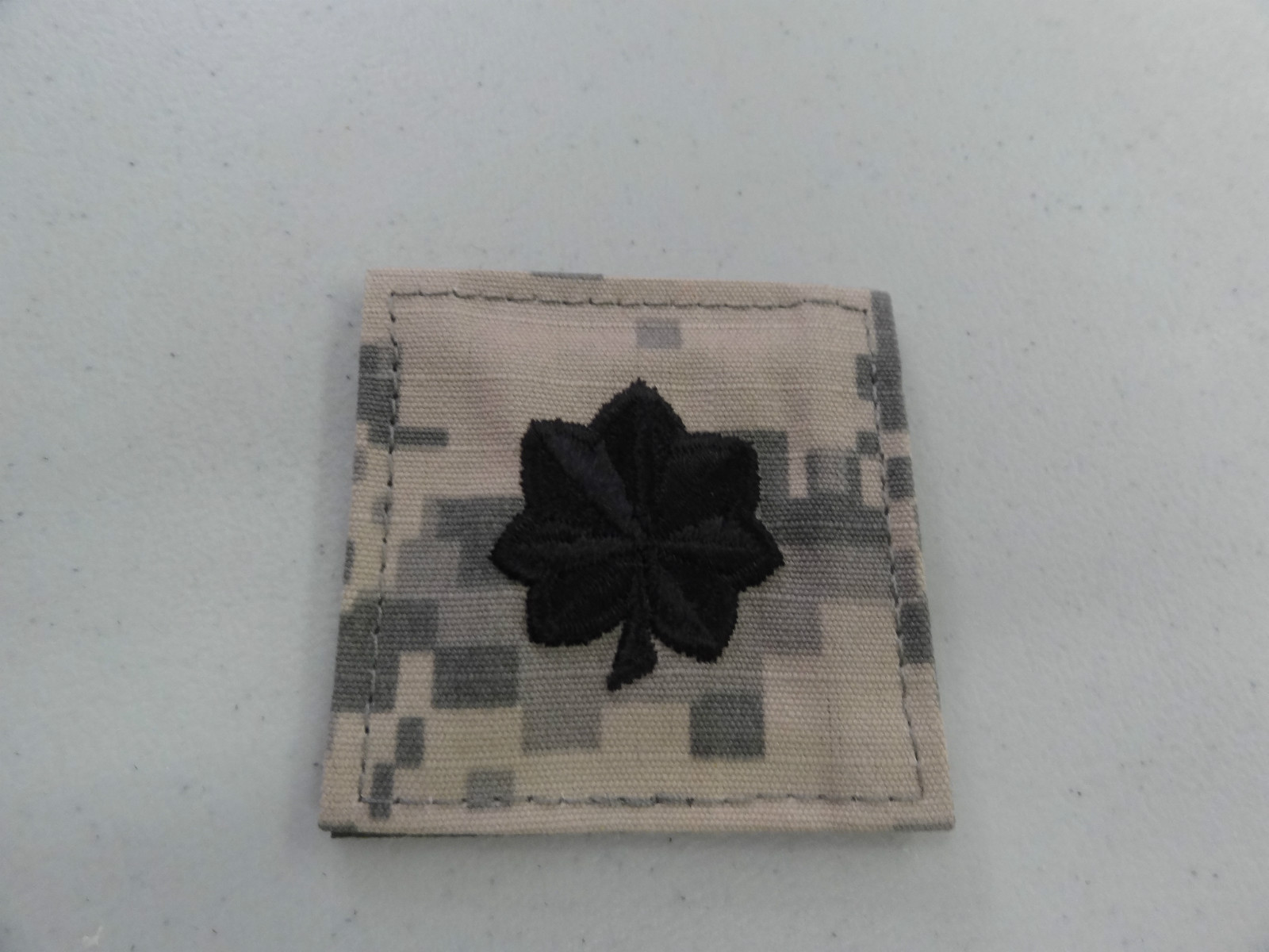 MILITARY PATCH US ARMY LIEUTENANT COLONEL 0-5 OFFICER RANK HOOK LOOP FOR ACUS