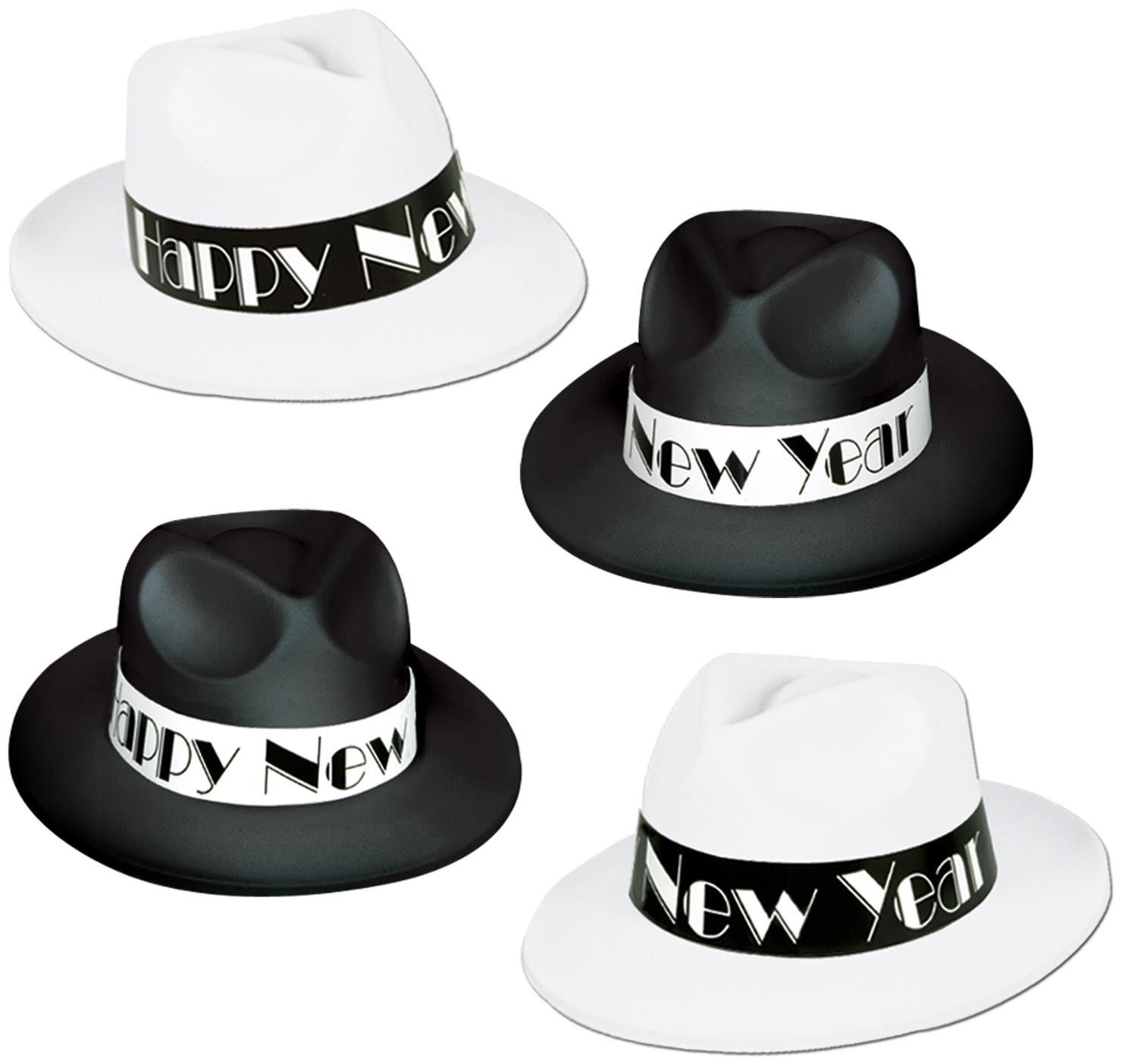 Chicago Swing Fedoras for New year - Beistle