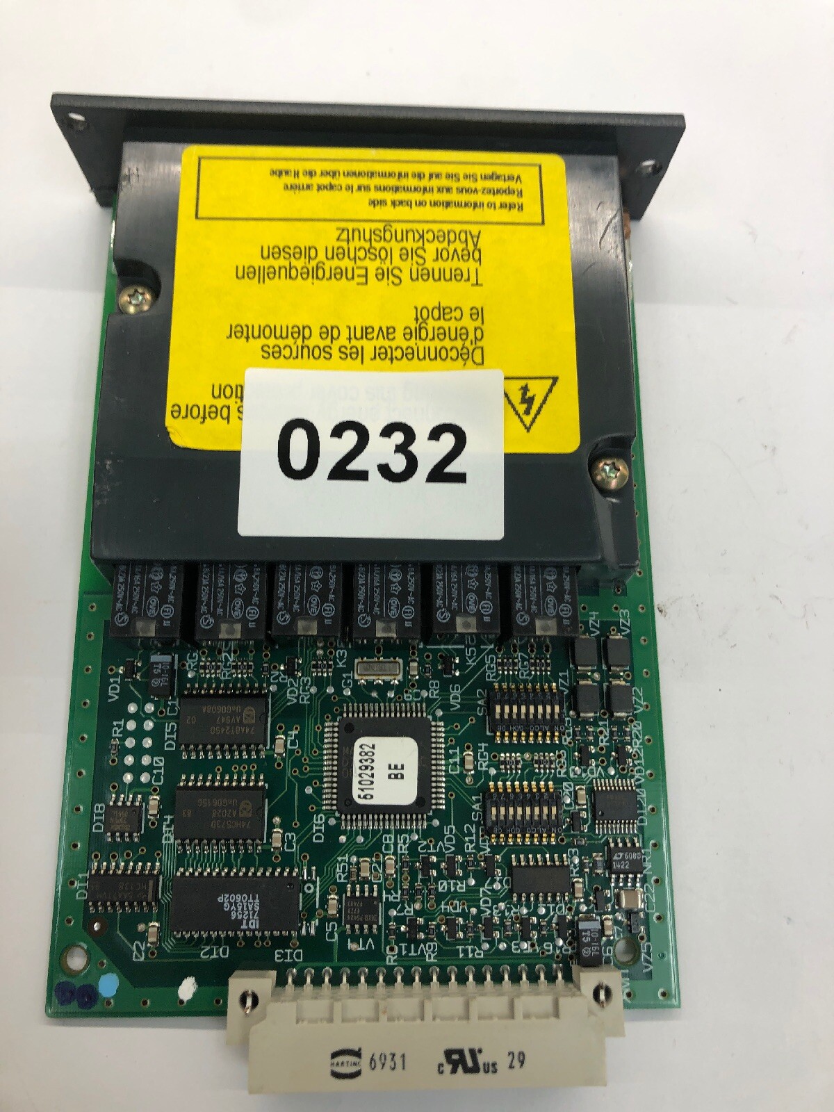 MGE ALARM RELAY CARD MODEL: 499G29013 51029228 AEL