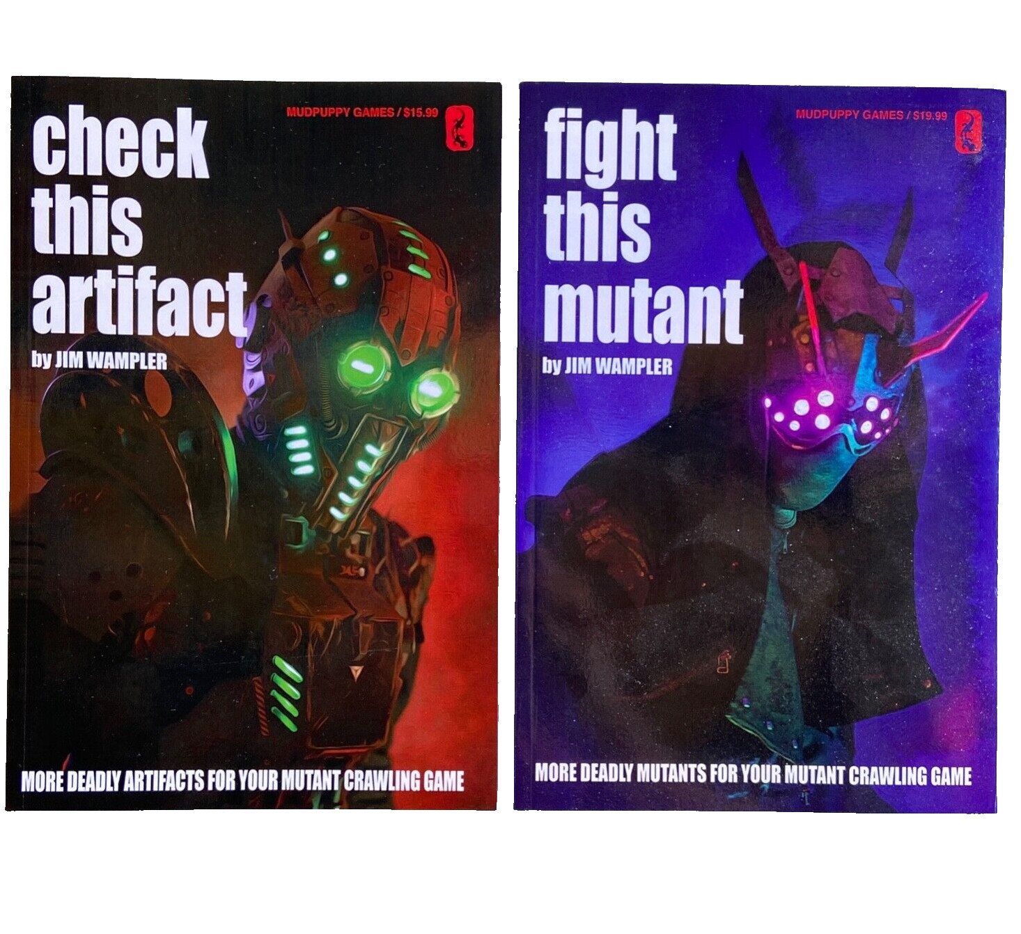 Mudpuppy Games Mutant Crawling Game Check This Artifact Fight Jim Wampler 2022