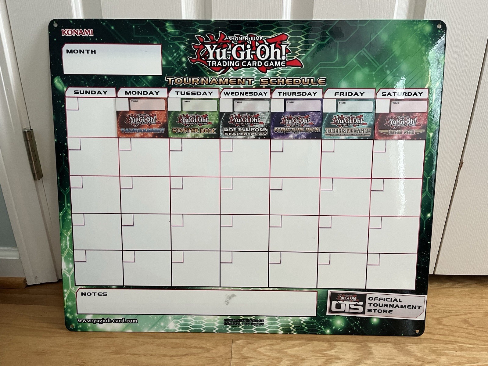 Yu-Gi-Oh! Official Tournament Store OTS Metal Tournament Schedule/Calendar
