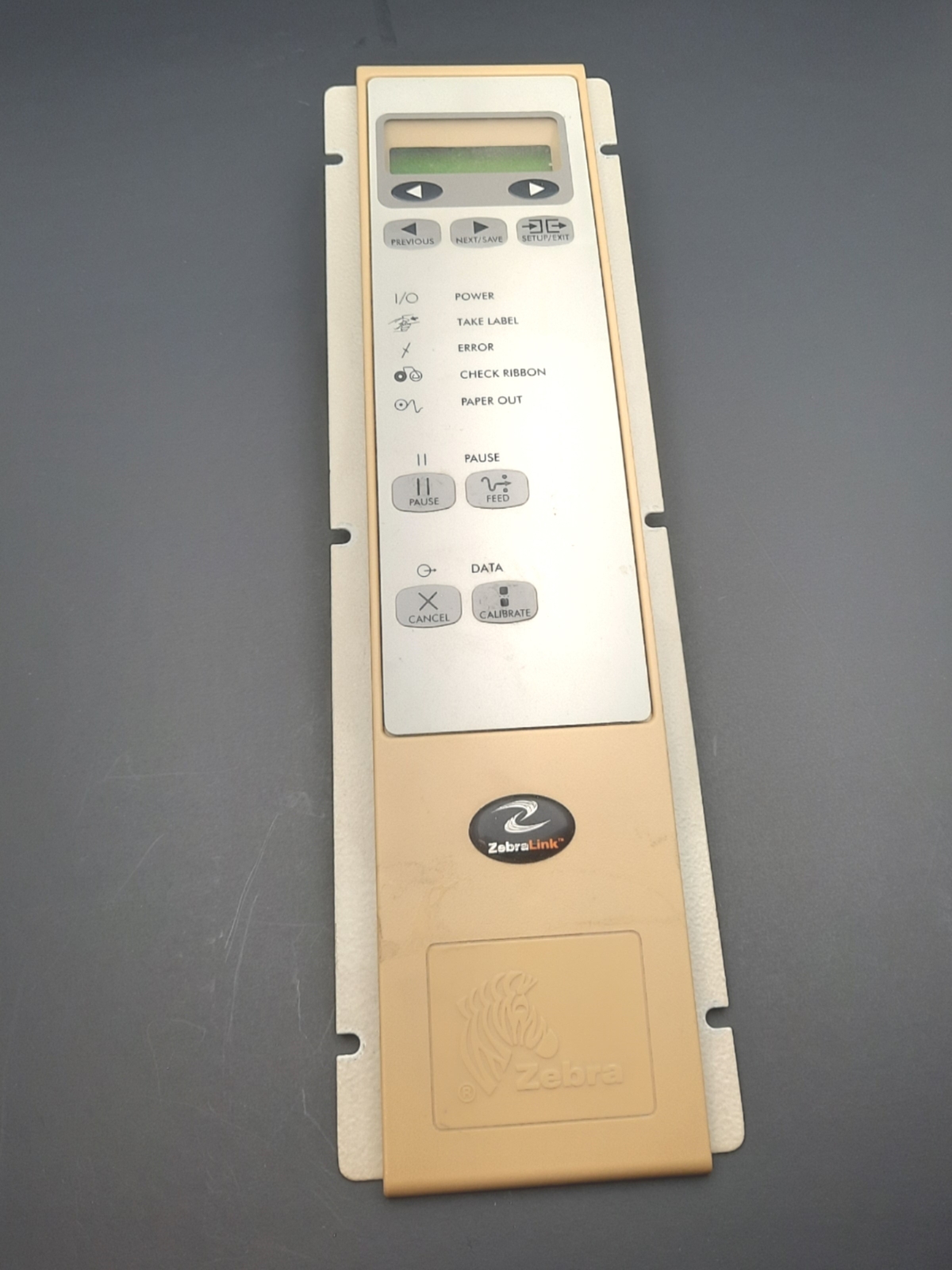 Zebra 22021 Rev 3 Front Panel, With Display For 170xill/170xilll Series Printer
