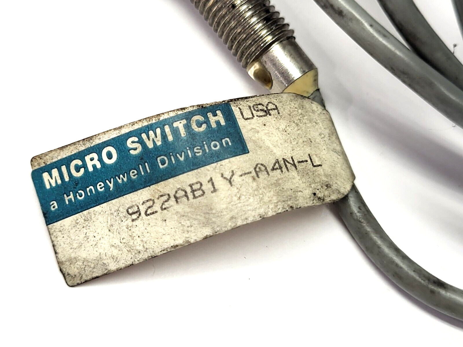 Honeywell 922AB1Y-A4N-L Micro Switch