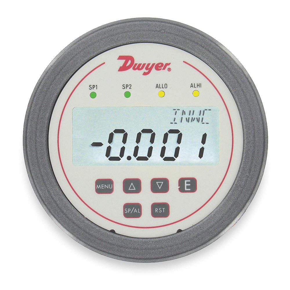 DWYER DHC-006 Digital Panel Meter,Pressure 2HLN5