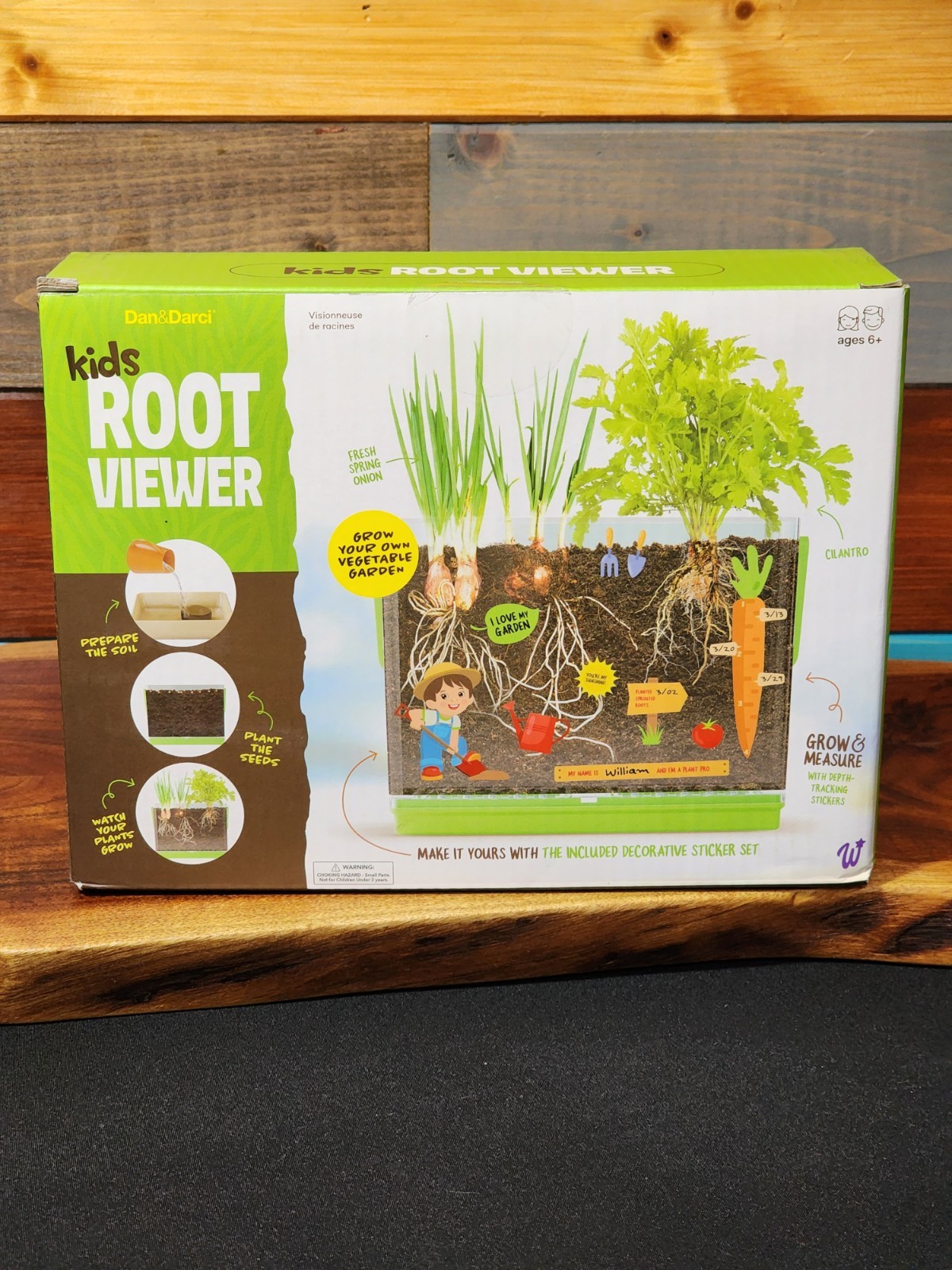NEW SEALED DAN & DARCI ROOT VIEWER KIT FOR KIDS