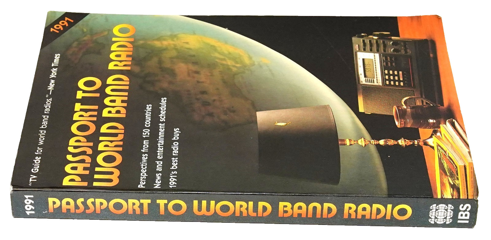 1991 Passport to World Band Radio Book - Stations Frequencies Reviews Stories #2