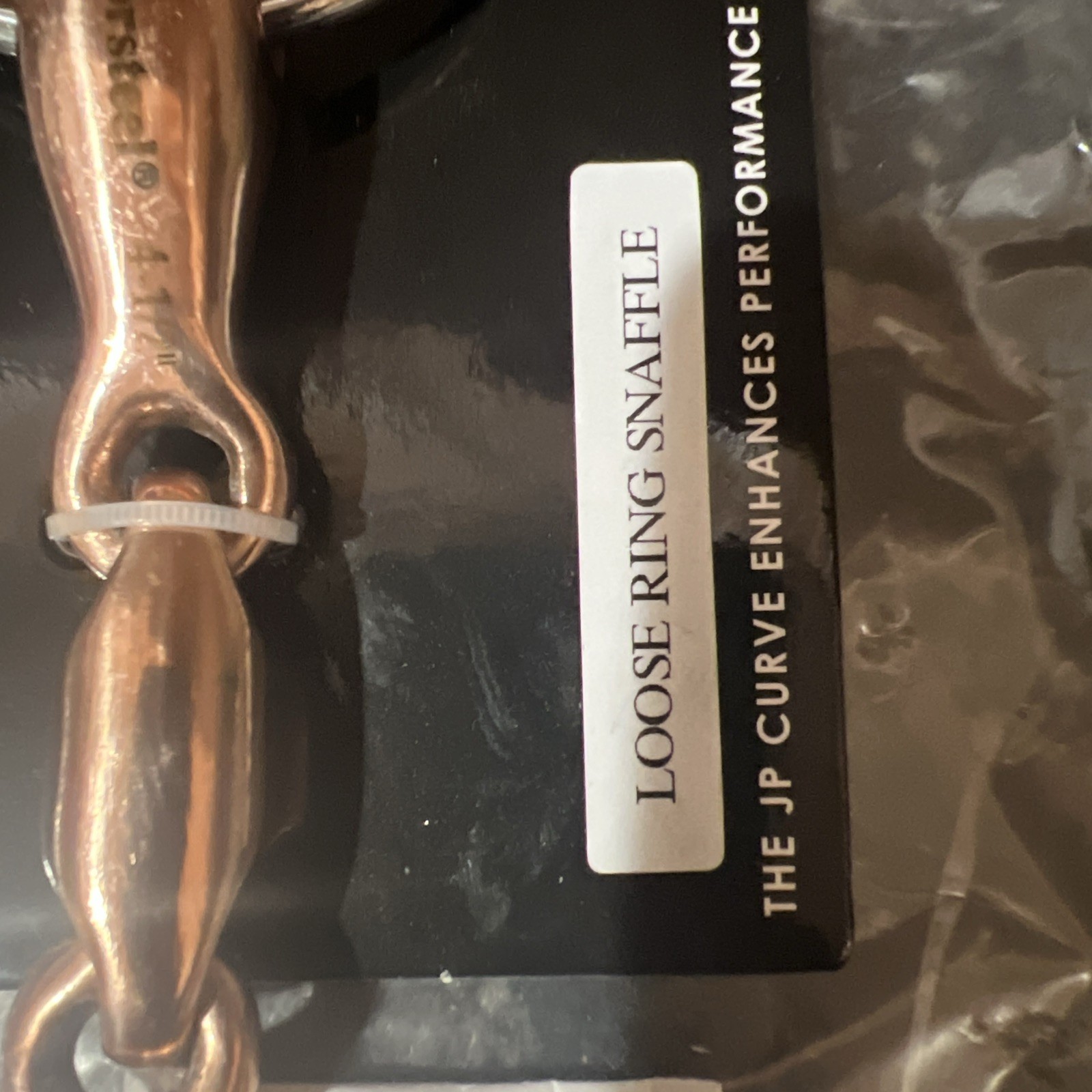 Korsteel bit - Loose Ring Snaffle 4 1/2 Inch