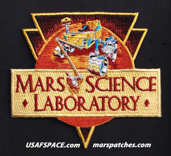 Authentic JPL NASA MSL - MARS SCIENCE LABORATORY - CURIOSITY ROVER - PATCH MINT