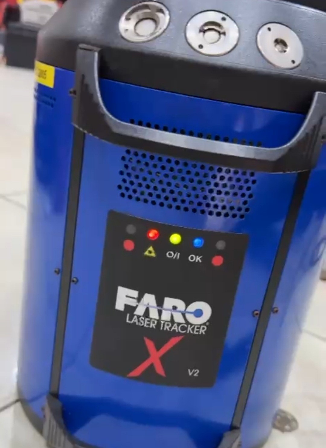 FARO Laser Tracker X V2 & Master Control Unit & FARO Arm P08 With Accessories