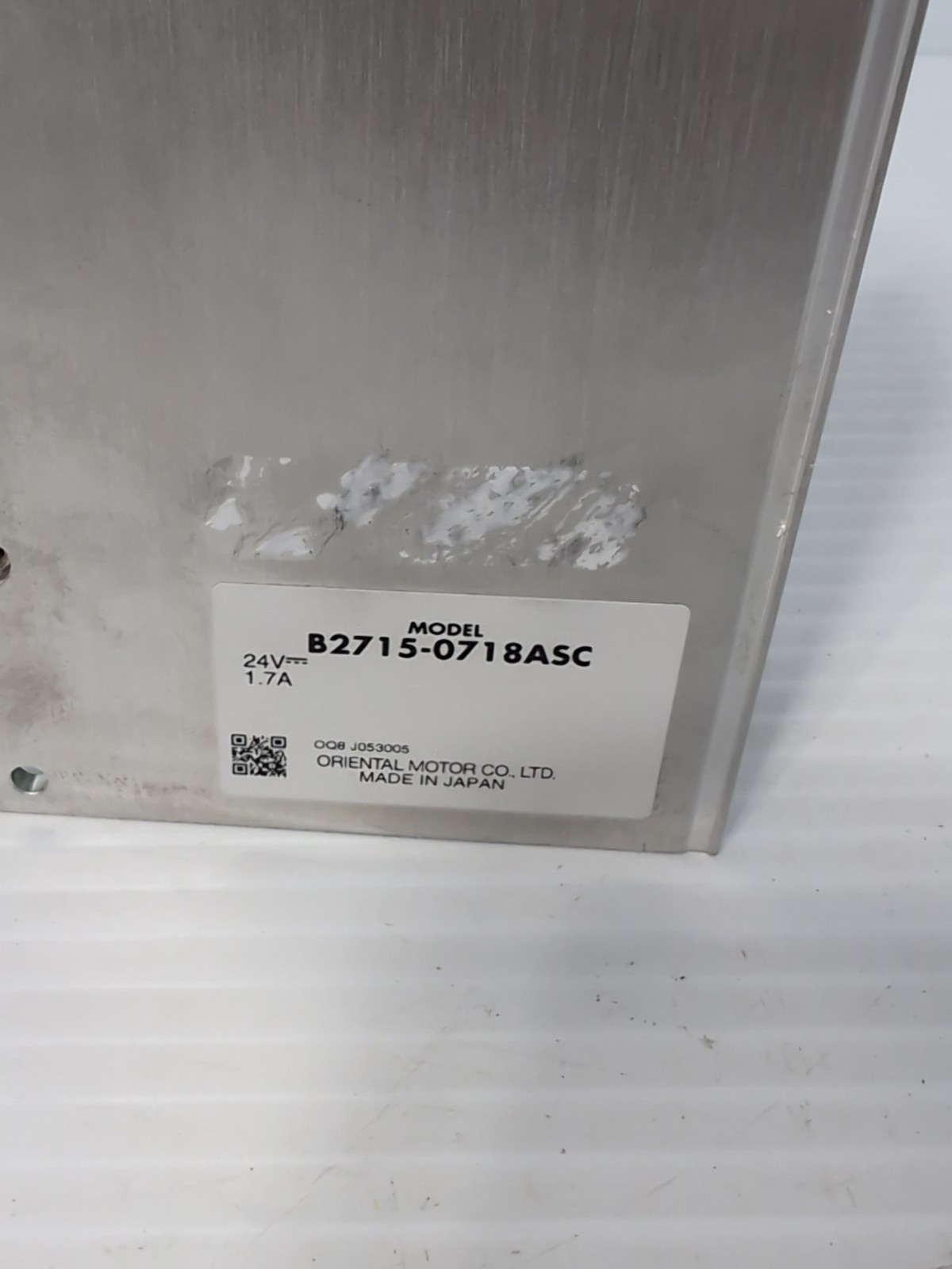 Nidek Oriental Motor B2715-0718ASC Pulse Motor Driver 24VDC 1.7A NOS Japan