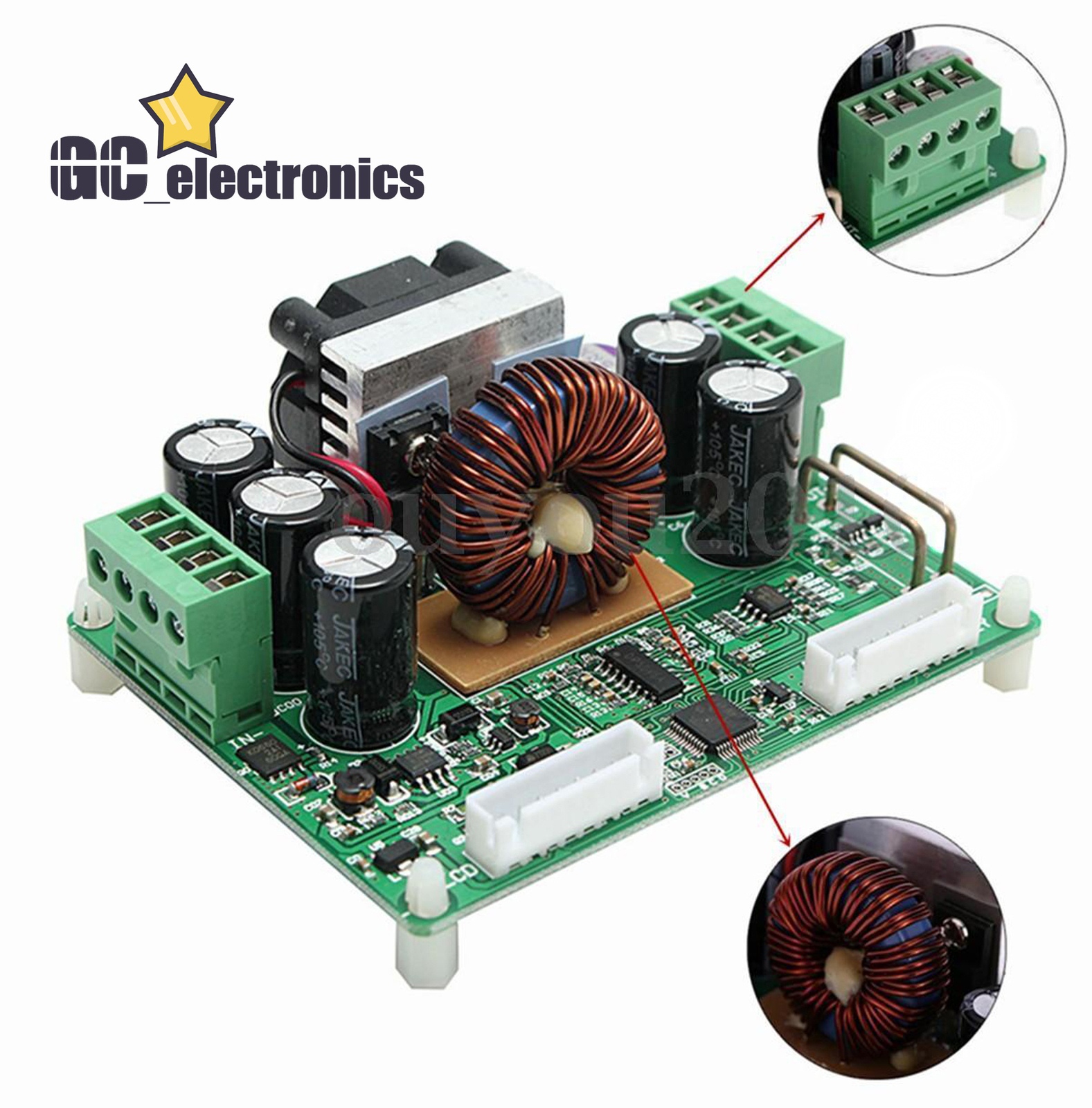 DPS3012/ DPS5015/ DPS5020 Adjustable Regulated LCD Digital Power Supply Module
