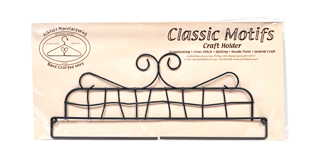 Classic Motifs Garden Gate 12 Inch Split Bottom Craft Holder
