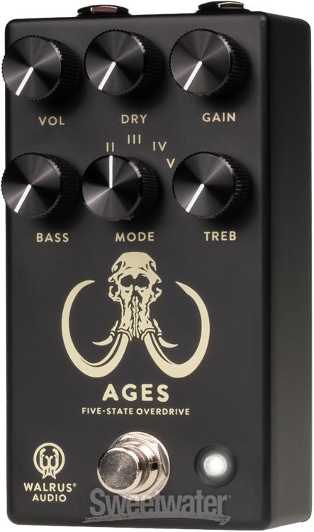 Walrus Audio Ages Five-state Overdrive Pedal - Black
