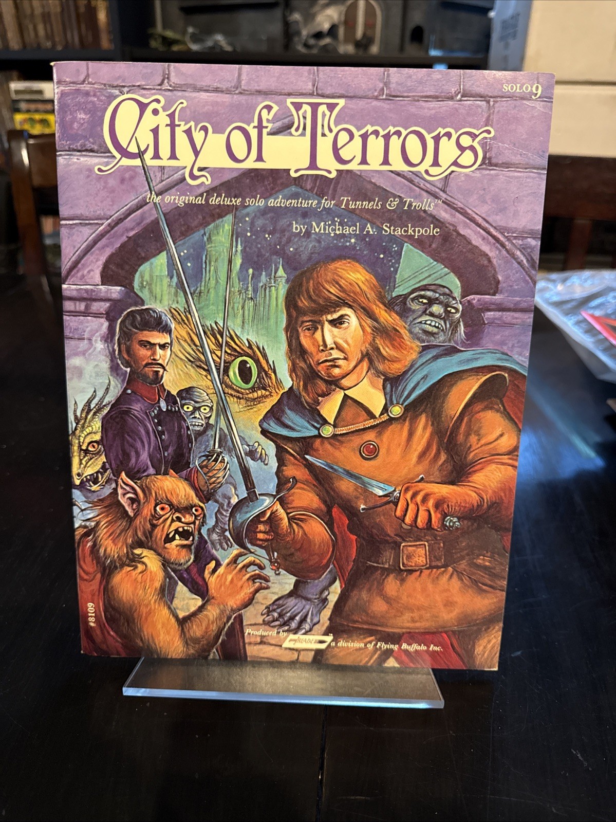 City of Terrors SOLO 9 by Blade a Flying Buffalo Company 2nd Edition 4th Print