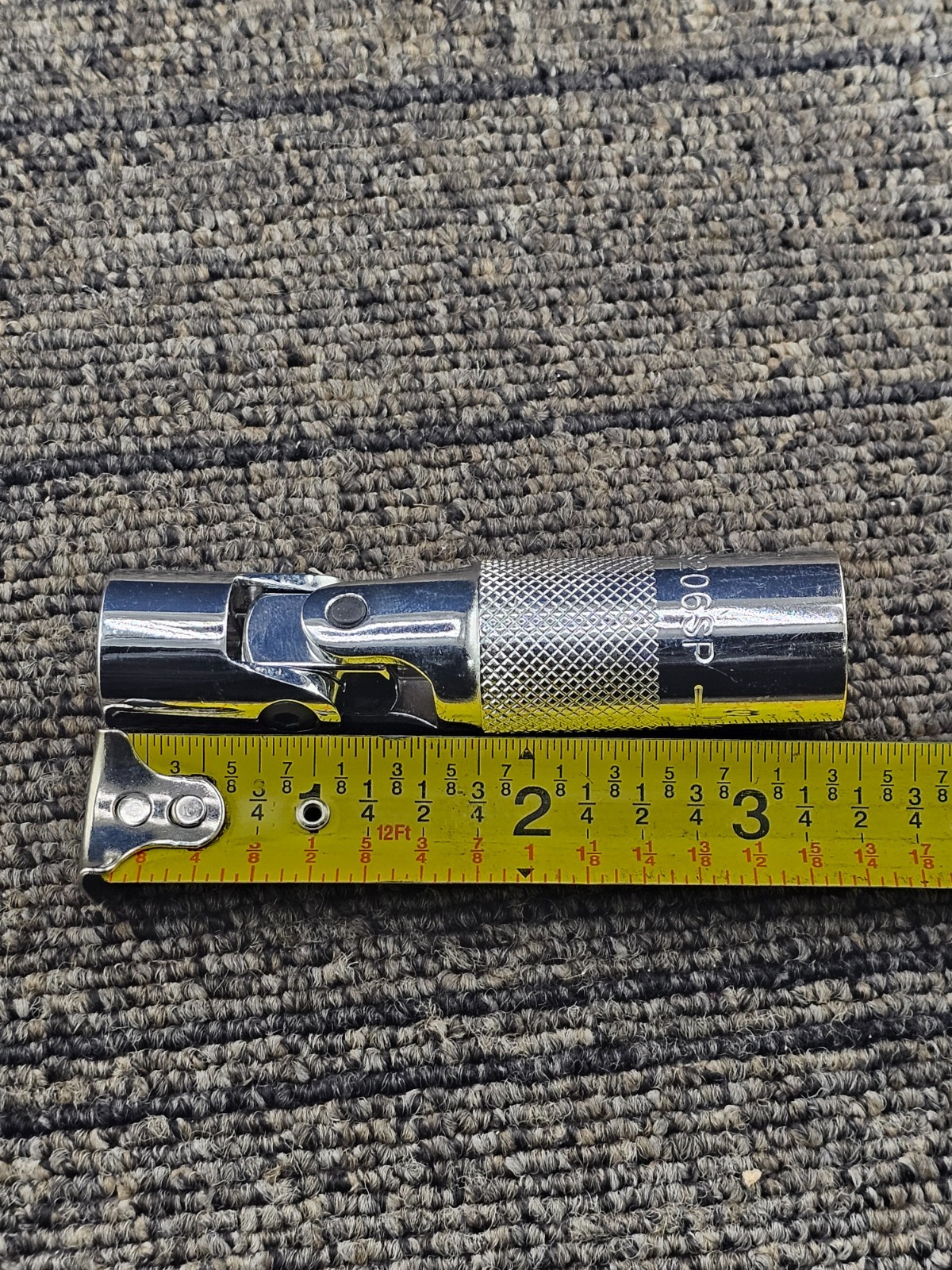Matco Tools BUS206SP 3/8" Dr 5/8" SAE 6-Point U-Joint Spark Plug Socket 3.5" L