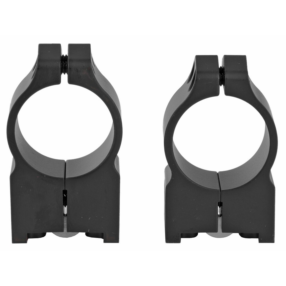 Warne Maxima Scope Rings Fixed For Ruger M77 1" Tube Med Vertical Split Blk 1R7M