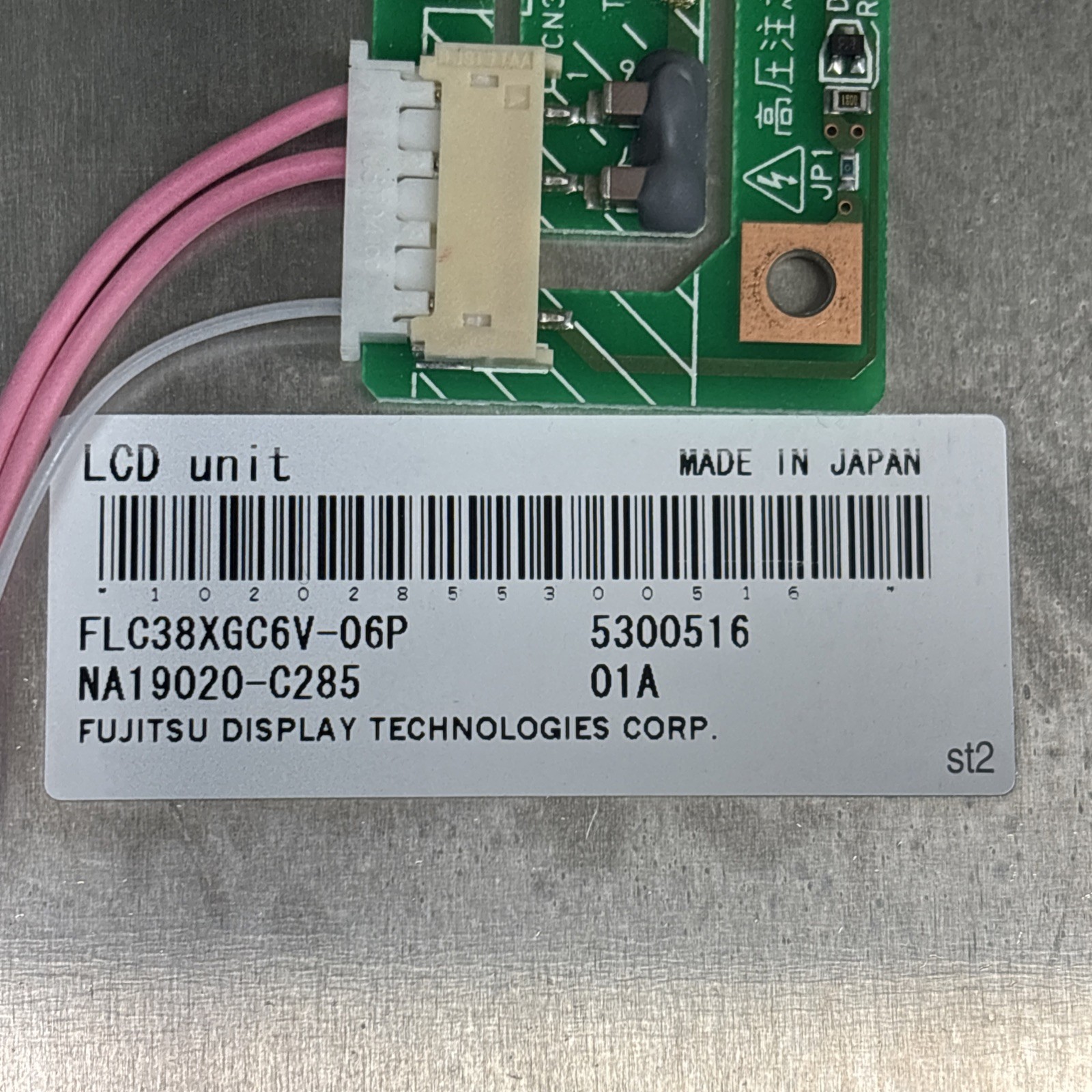 Fujitsu FLC38XGC6V-06P LCD Display Screen