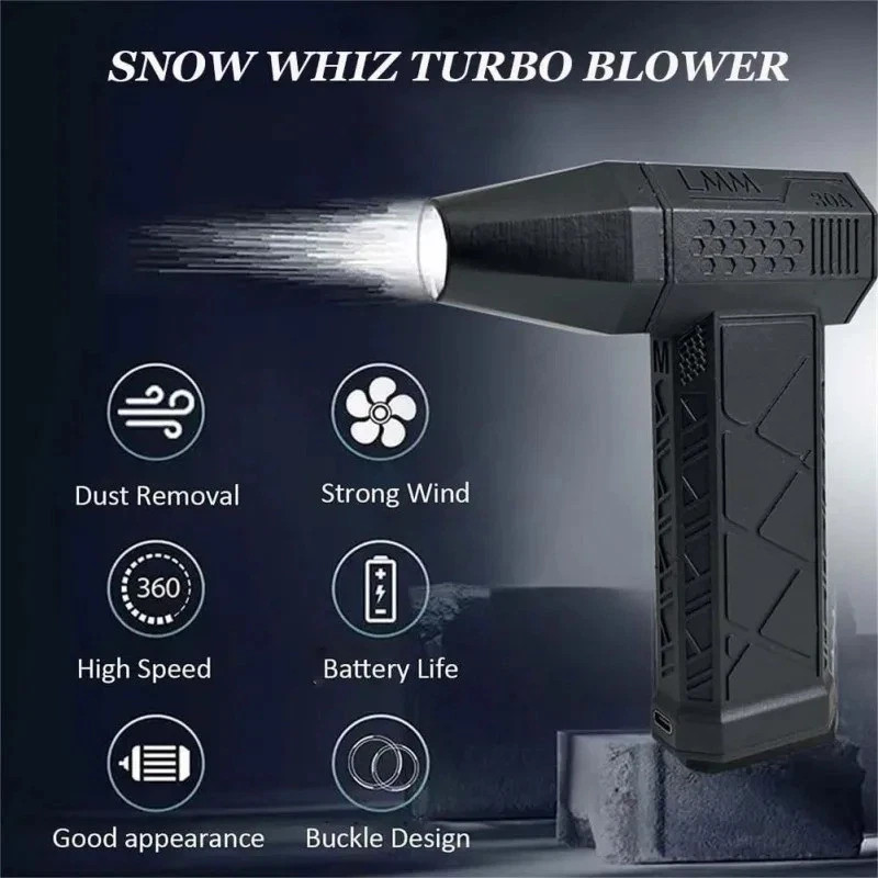 Air Duster 130000RPM 52m/s Mini Jet Turbo Fan Electric Air Blower Duster Cleaner