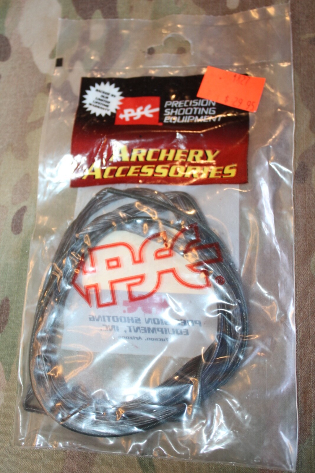 PSE Compound Bow String 91" 1-CAM 14 String Black