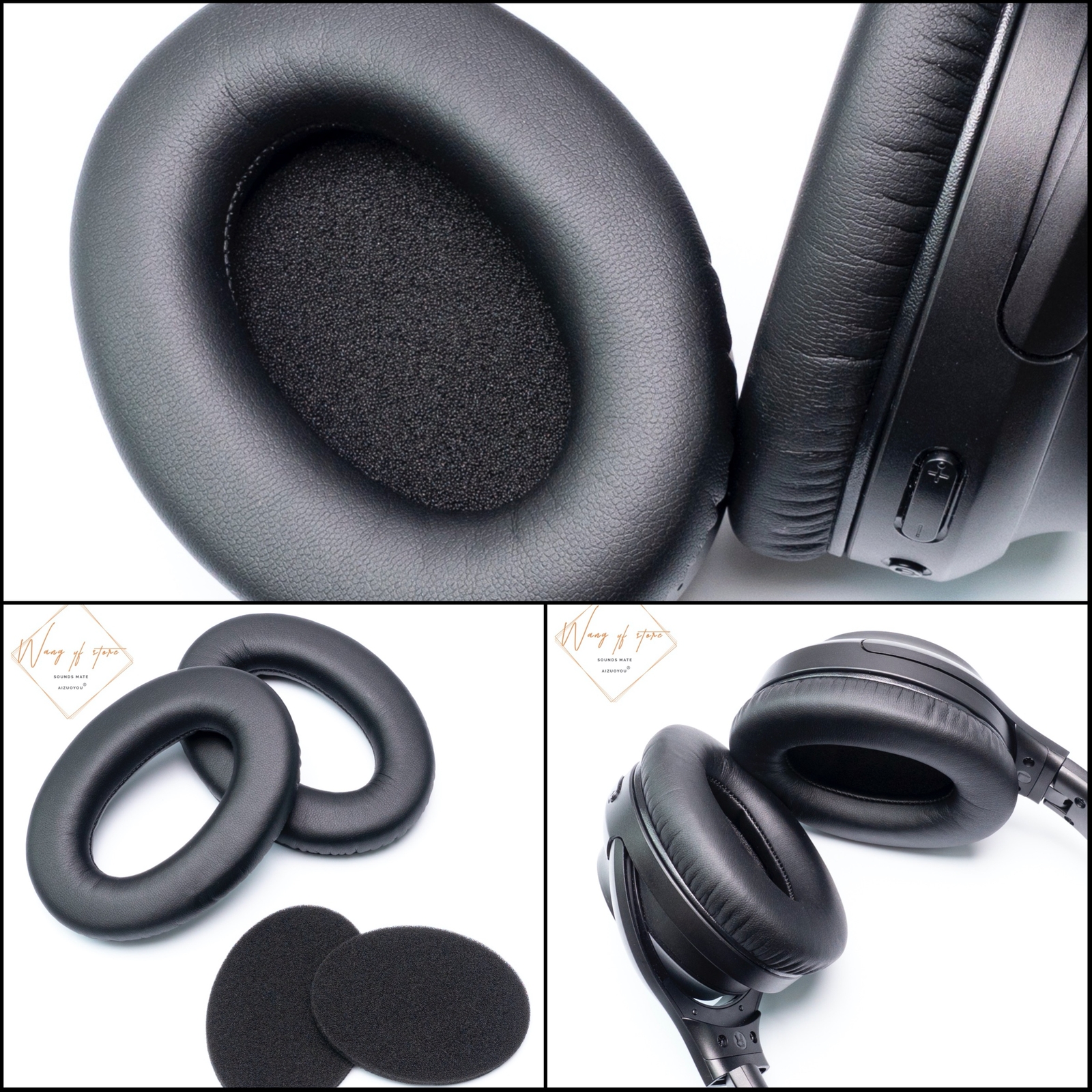 Ear Pads Foam Cushion For TaoTronics TT BH060 BH085 BH090 BH 60 85 90 Headphone