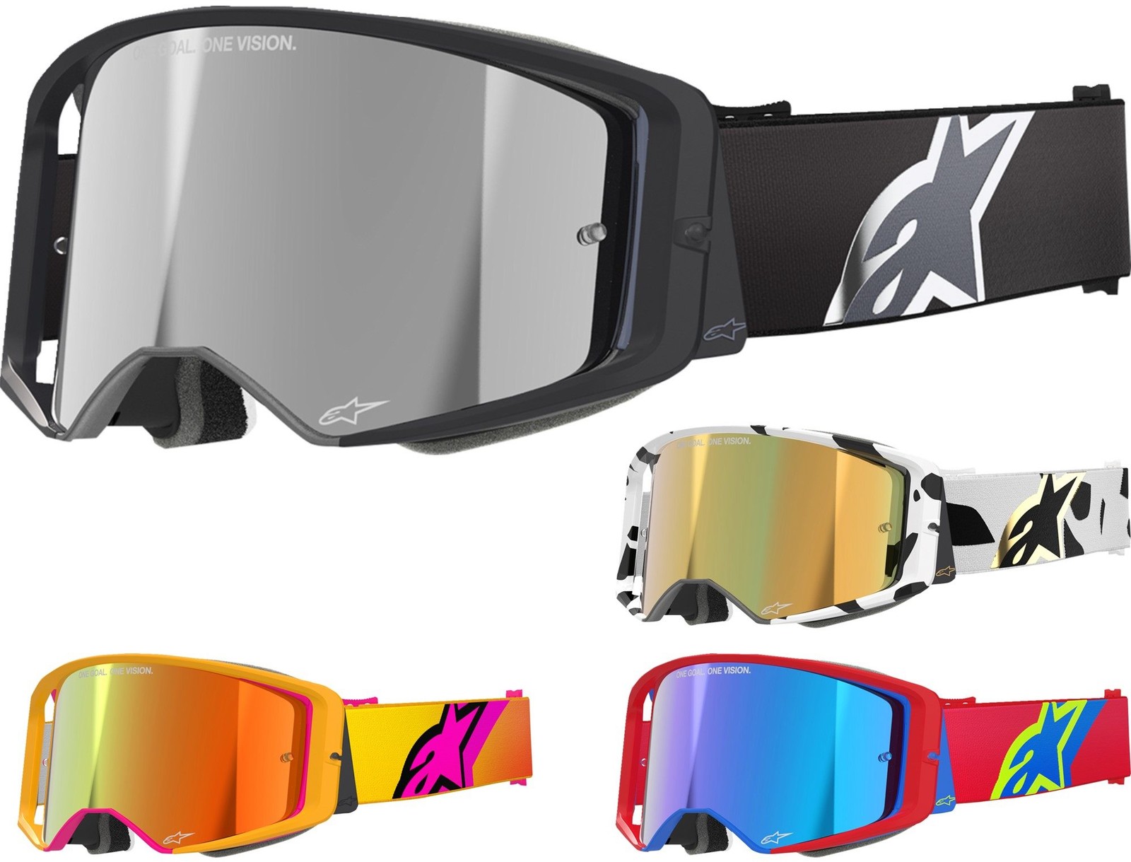 Alpinestars Supertech Corp MX Goggles Absolute Vision