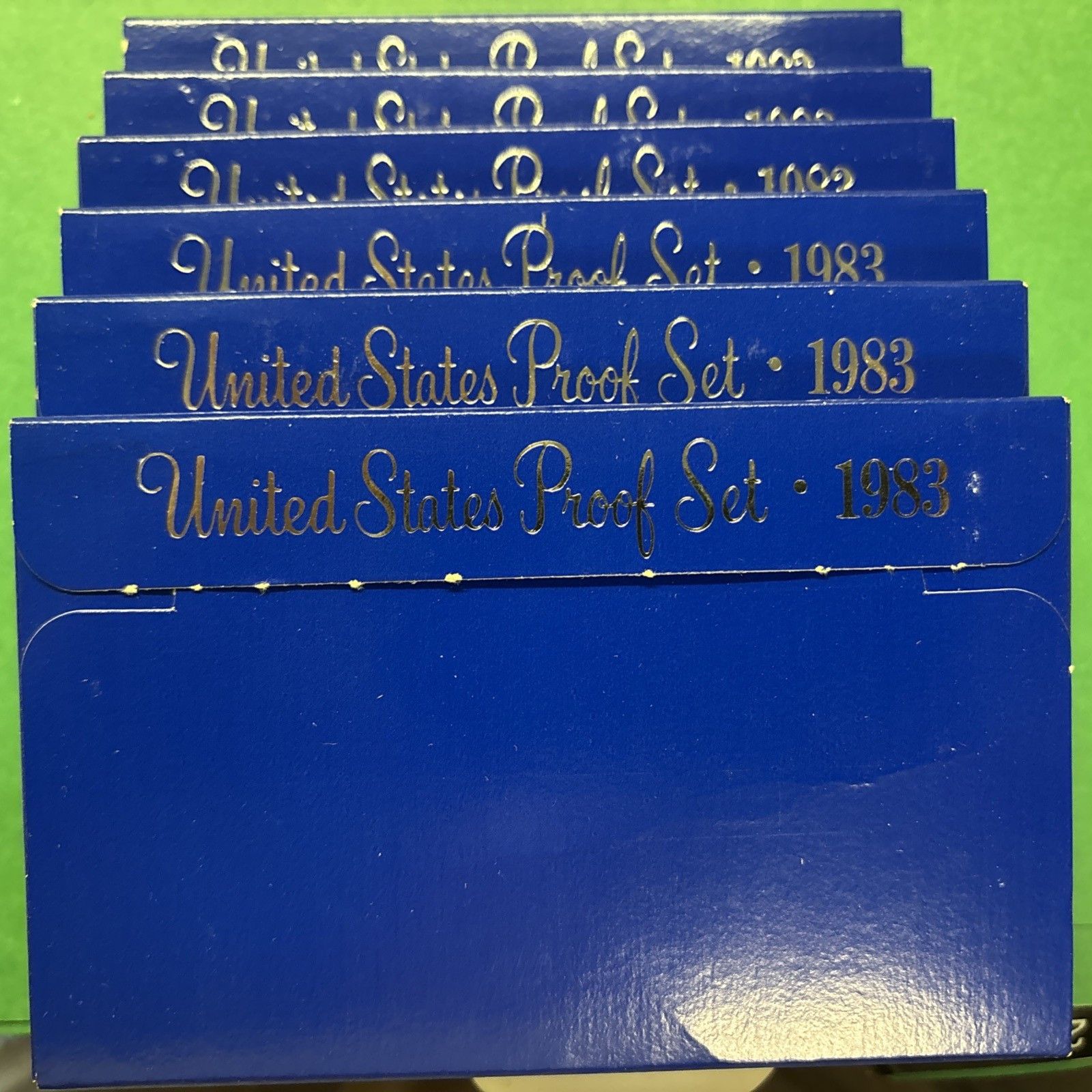 1983 Lot of 6 United States Proof Sets Original Government Packaging