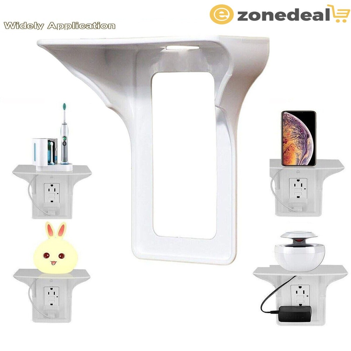 1pc Outlet Shelf Wall Holder 150G
