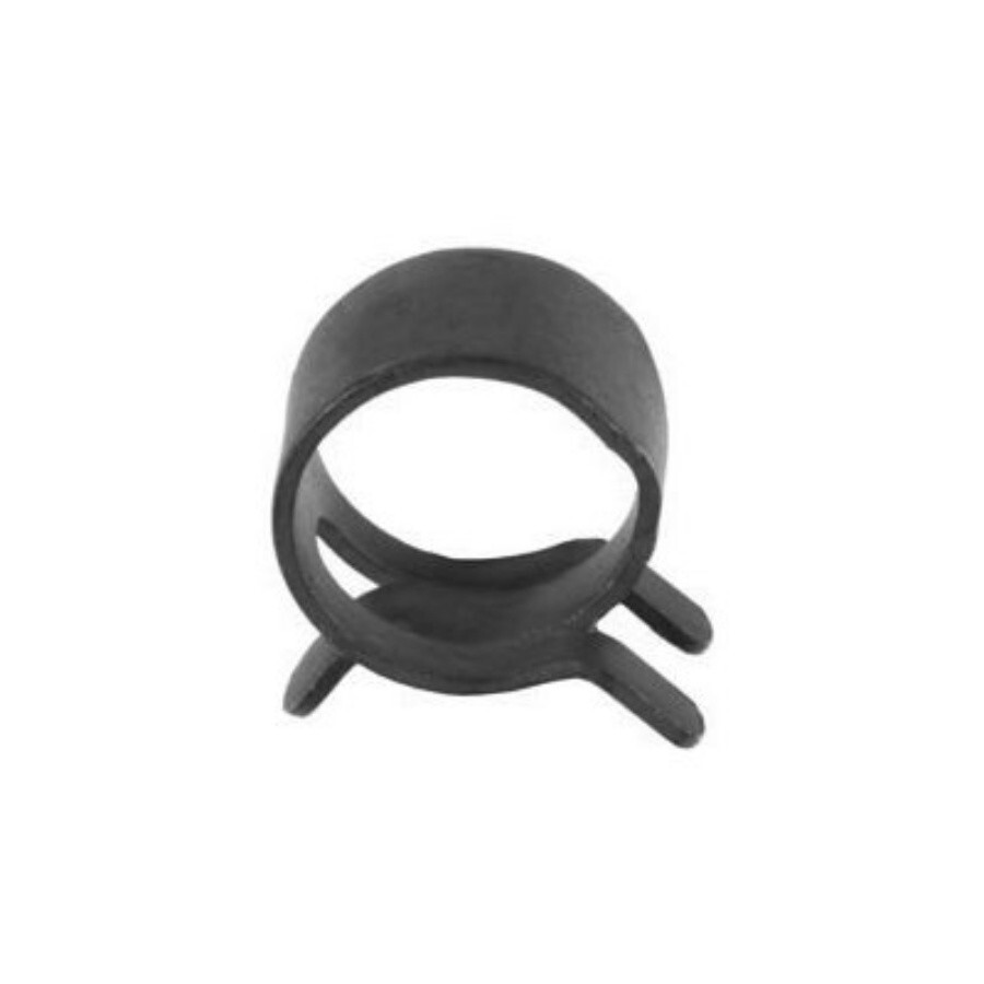 3/8" OD Spring Action Hose Clamp OUTSIDE DIAMETER Black - Bag of 20 Clamps