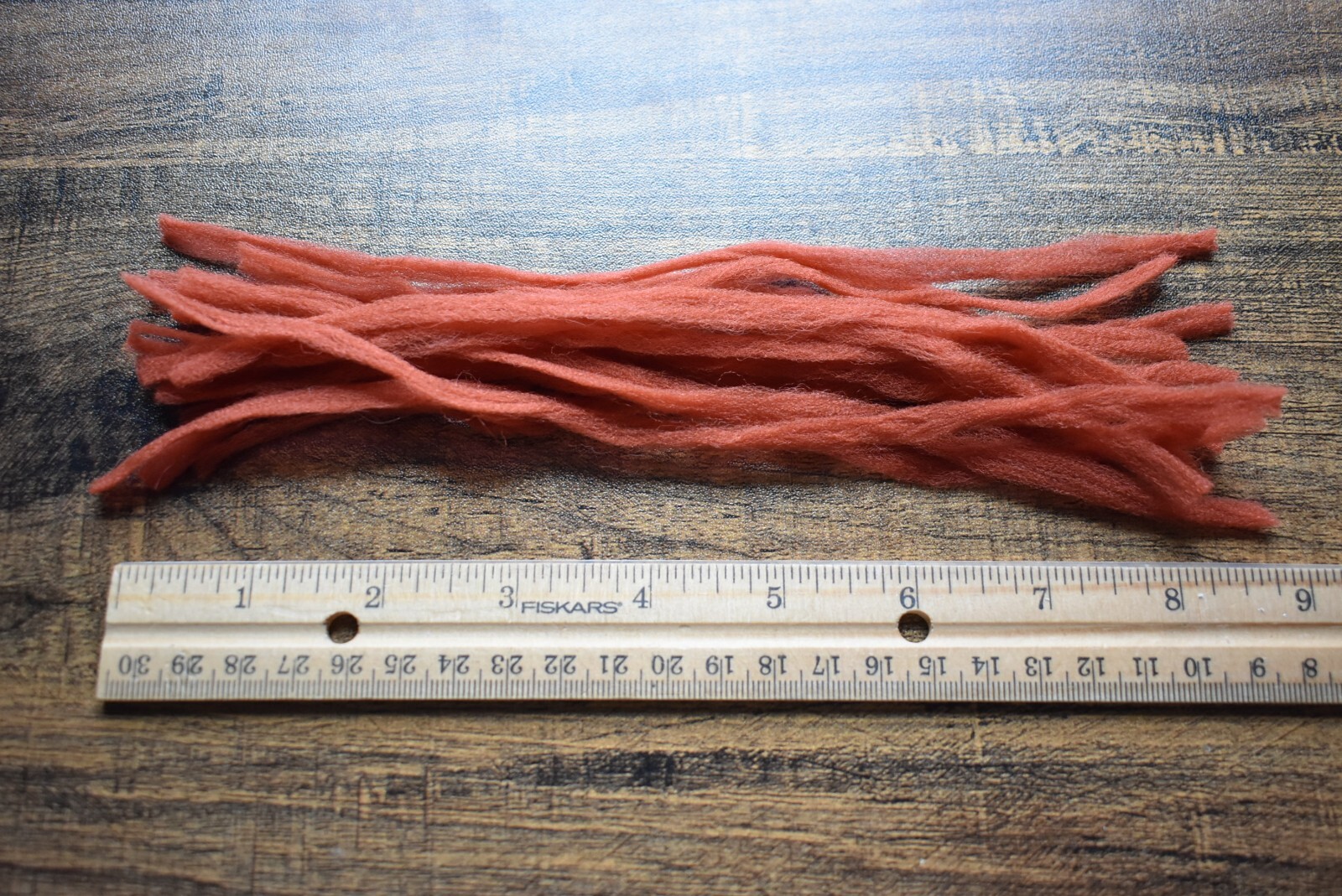15  RUST  Polypropylene Polypro Poly Yarn / Parachute Posts Fly Tying