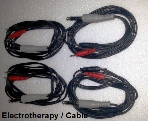 Dynoplus 4 Channel Accessories Electrode Lead Wires Cable for Electro.therapy %K