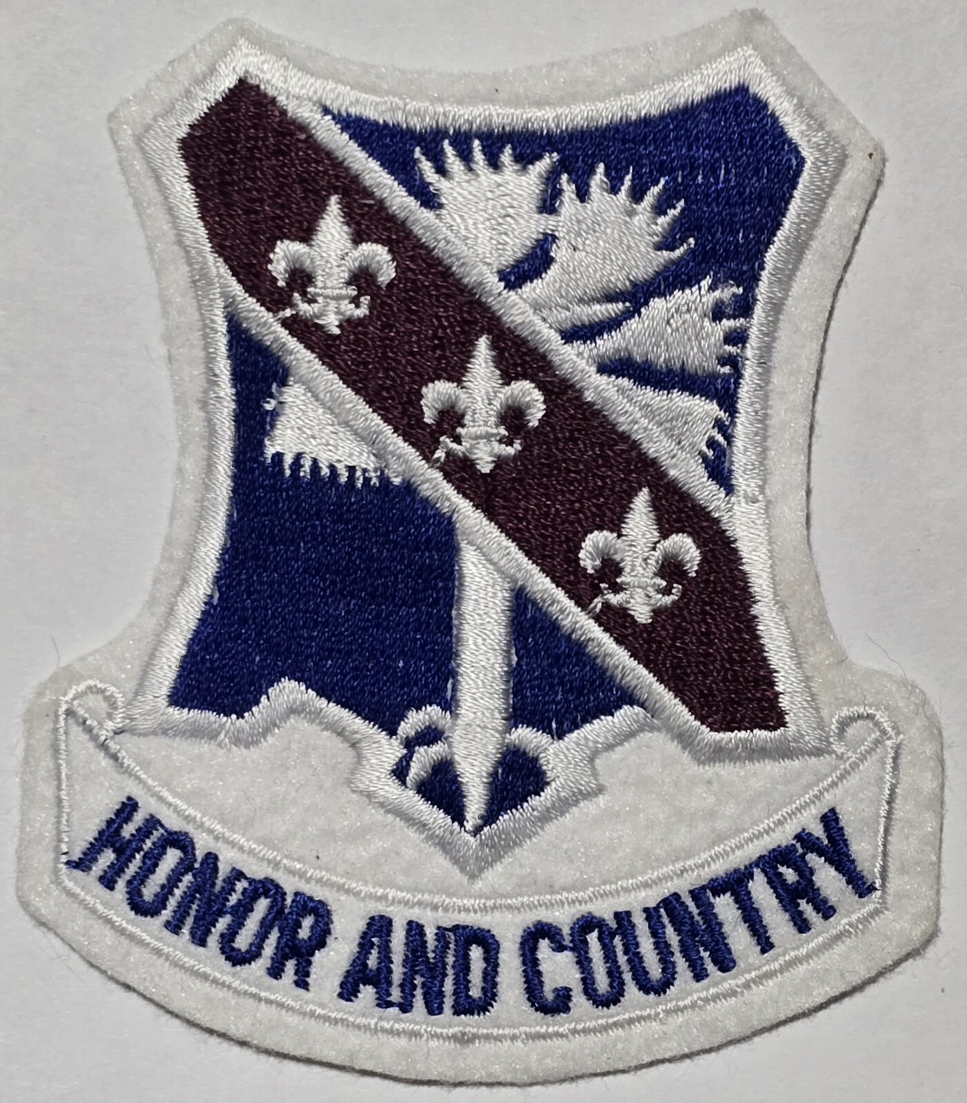 US ARMY 327th Airborne Infantry Regiment 4" Patch HONOR AND COUNTRY Color DRESS