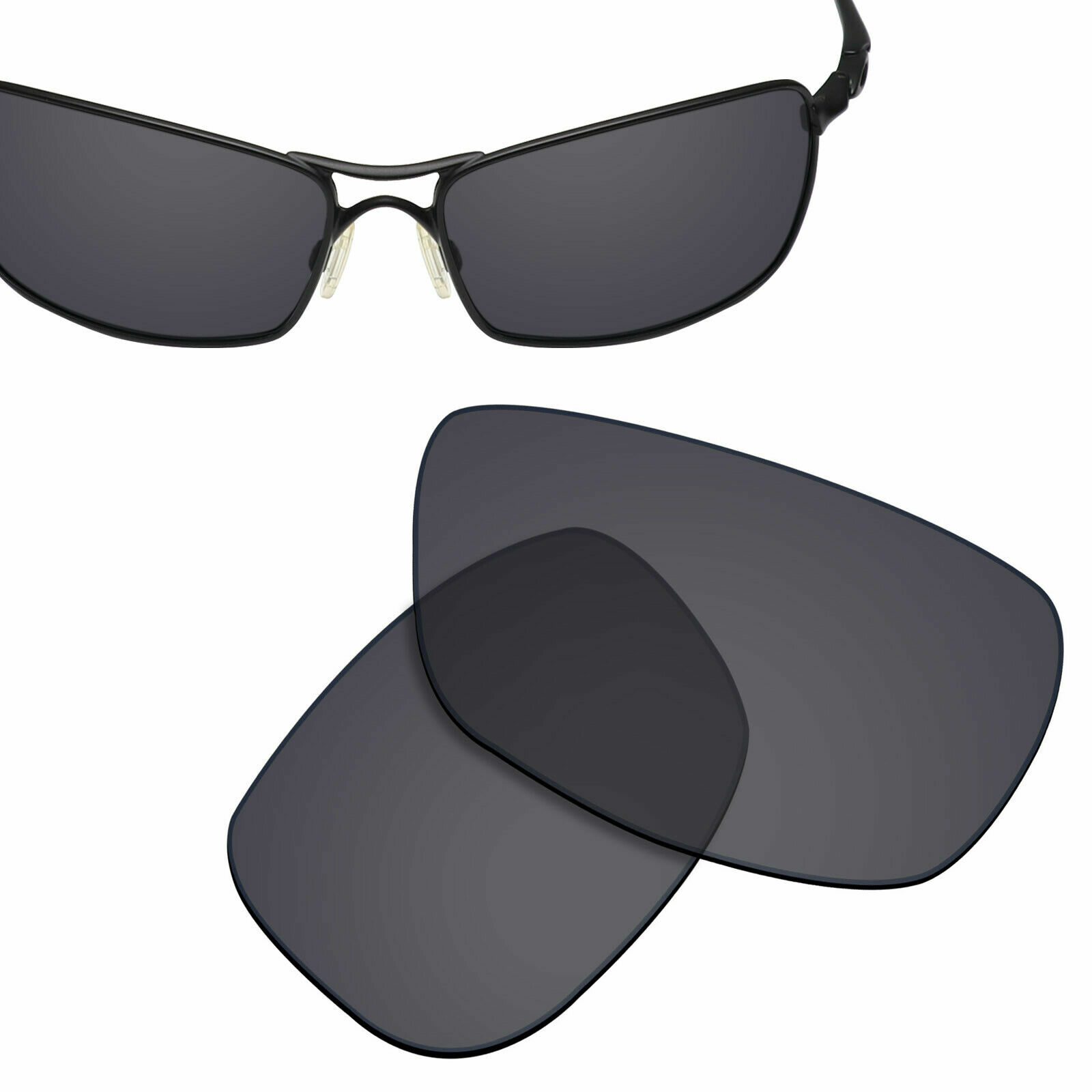 Polarized Replacement Lenses for-OAKLEY Crosshair 2.0 Sunglasses Black UVA&UVB