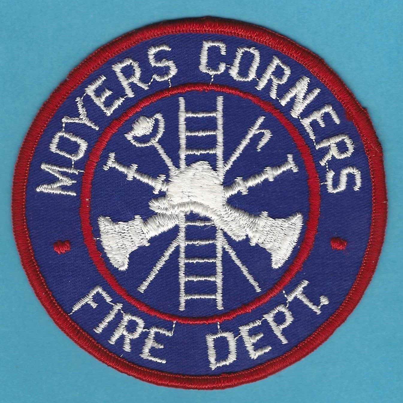 MOYERS CORNERS NEW YORK FIRE RESCUE PATCH